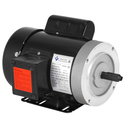 Vevor Mophorn 1 Hp Electric Motor 3450 RPM 11.2-5.6 A Single Phase Motor AC 115V 230V General Purpose Motor 56C Frame TEFC Motor for Agricultural Machinery, General Equipment
