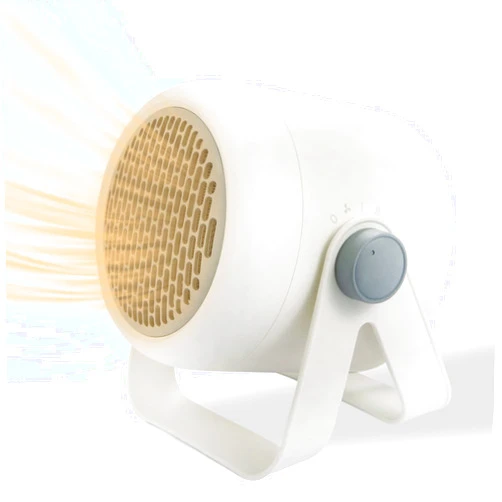 Xingsinan Portable Small space heater for indoor use, Fast Heating Ceramic 1000W mini personal Heater with Heating and Fan Modes for Room, Bedroom, Office and Indoor Use,White