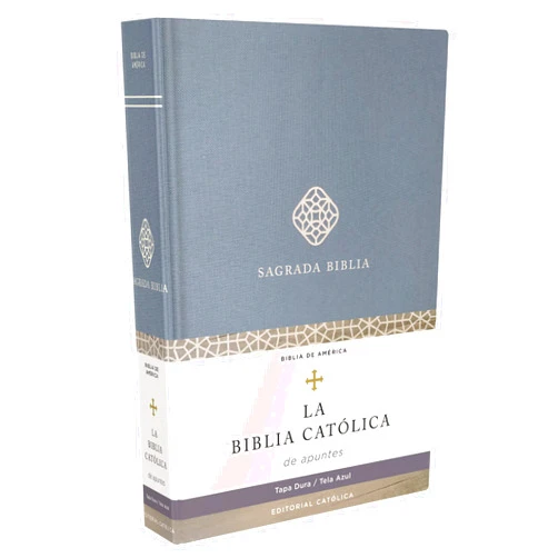 Spanish Edition by Editorial Católica (Author), La Casa de la Biblia (Author) Biblia Católica, Edición para Notas, Tapa dura/tela, Azul, Comfort Print (Spanish Edition)