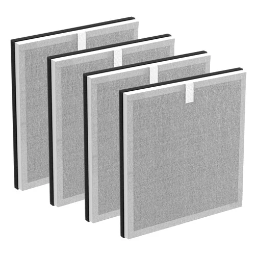 WILERDA 4-Pack 3-in-1 Purezone Replacement Filter, Compatible with Pure Enrichment PureZone Air Purifier, H13 Grade True HEPA Filter, Part#PEAIRFIL