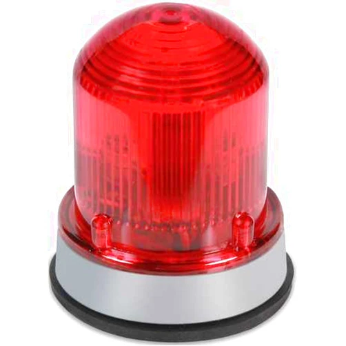Edwards-Signaling Edwards SIGNALING Warning Light, LED, 24VDC, Red, 65 FPM