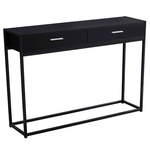 Monarch Specialties I Accent, Console Table, BLACK