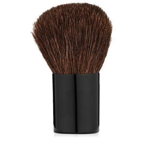 Studio Basics Kabuki Brush with Soft, Natural, Custom Cut Hair for Flawless Application, Maximum Control for Expert application of Powder, Blush, and Bronzer