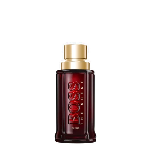 BOSS Hugo Boss The Scent Elixir Parfum – Ambery Men's Cologne – With Notes of Pimento, Lavandin Absolute & Sandalwood – Luxury Perfumes for Men – Long Lasting Fragrance