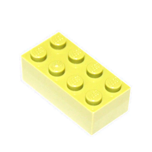 LEGO Parts and Pieces: Olive Green 2x4 Brick x20