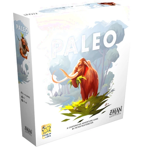 Z-Man Games Paleo Board Game - A Cooperative Paleolithic Adventure for Strategy Enthusiasts! Cooperative Game, Fun Family Game for Kids & Adults, Ages 10+, 2-4 Players, 45-60 Minute Playtime, Made by Z-Man Games
