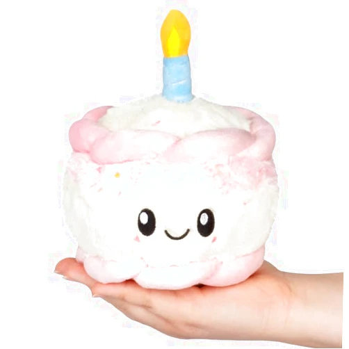 Squishable / Snugglemi Snackers Happy Birthday Cake Plush