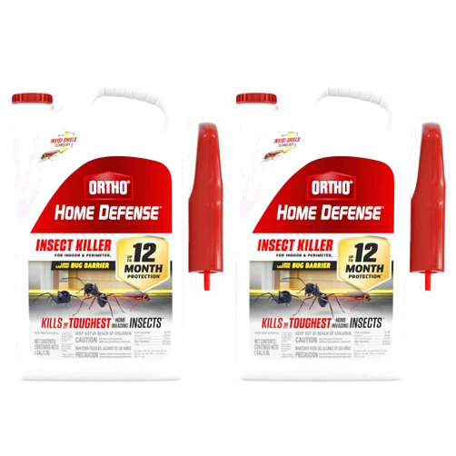 Ortho Home Defense Insect Killer for Indoor and Perimeter2, Controls Ants, Roaches, Spiders and More, 1 gal., 2-Pack