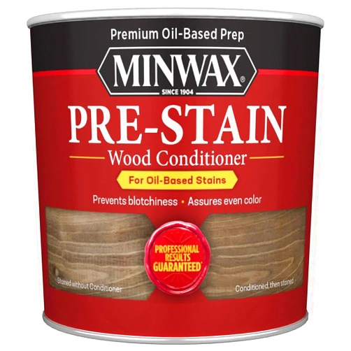 Minwax 1/2 pt Minwax 13407 Clear Pre-Stain Oil-Based Wood Conditioner