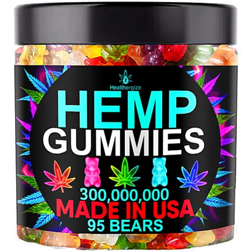 Healthergize Hemp Gummies Sleep Relaxation Edibles -