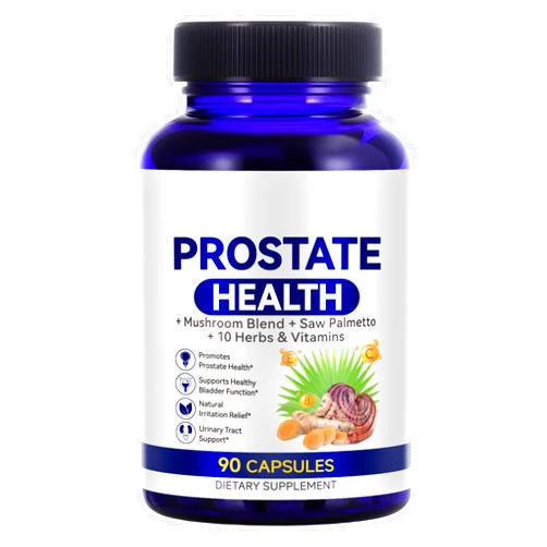 Ocnisdns Prostate Health Supplement for Men 90 Capsules – Supports Prostate, Bladder & Urinary Tract Function – Saw Palmetto, Mushroom Blend & 10 Herbs + Vitamins – Vegan, Non-GMO, Gluten-Free