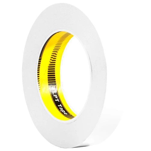 LLPT Double Sided White Woodworking Tape 1 Inches x 60 Feet for CNC Machining Wood Templates Removable Residue Free Very Strong Adhesives (WT120)
