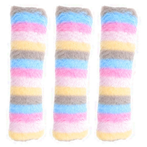 LOGOFUN 3pcs Plush Cat Toys Stuffed Kitten Pillow Toys Pillow Shaped Cat Catnip Toy Flurry Kitten Molar Toy for Pet Indoor Supplies
