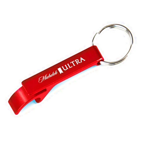 Michelob Ultra Bottle Opener Keychain by Michelob