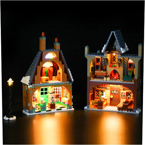 BRIKSMAX Led Lighting Kit for Hogsmeade Village Visit - Compatible with Lego 76388 Building Blocks Model- Not Include The Lego Set