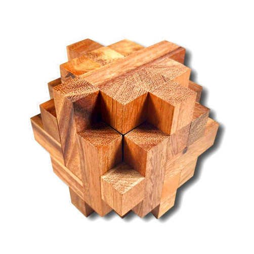 Creative Crafthouse Ramube Octrahedron - an extremely difficult wood puzzle and brain teaser