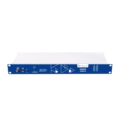 Digigram IQOYA X/LINK-LE 1U Stereo IP Audio Codec without LCD