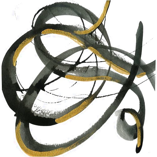 ArtExpert Windy Trail I by Susan Jill - 12x12 Art Print Poster