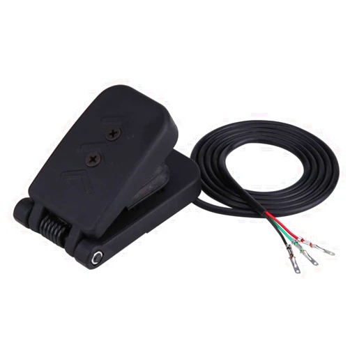 Chiffonade Gas Pedal for Karting,Electric Throttle Foot Pedal - ATV Foot Accelerator Throttle Speed Control Brake Pedal for Go Kart,ATV,E-Bikes & Scooters