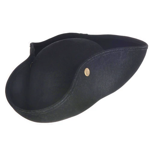 Amscan Deluxe Black Tricorn Pirate Hats - Child Size - Perfect for Costume Parties & Playtime Fun