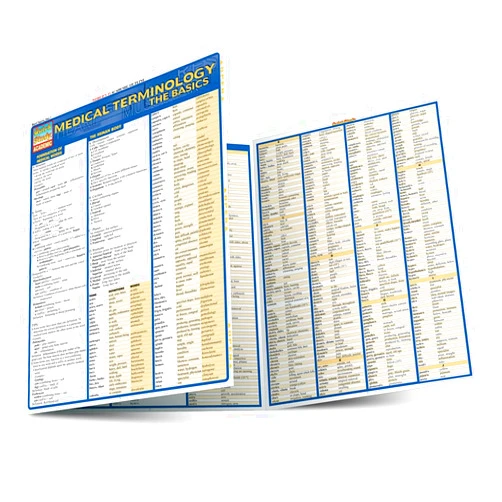 Corinne Linton M.D. Medical Terminology: The Basics QuickStudy Laminated Reference Guide (QuickStudy Academic)