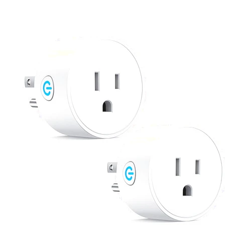 TYMXGHF Smart Plug, Support Smart Life, Siri, SmartThings, Alexa Google Assistant for Voice Control, Remote Control, Timer, Mini Smart Outlet,No Hub Required,FCC ETL Certified