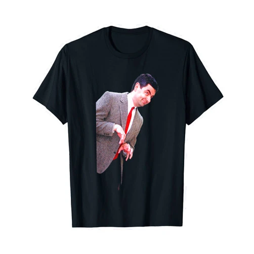 Iconic Photo Moments Mr Bean Blackadder Actor & Comedian Rowan Atkinson T-Shirt