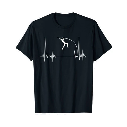 Cute Pole Vault Gift High Jump Fan Sports Athlete Funny Pole Vaulting Design Men Women Track And Field Vaulter T-Shirt