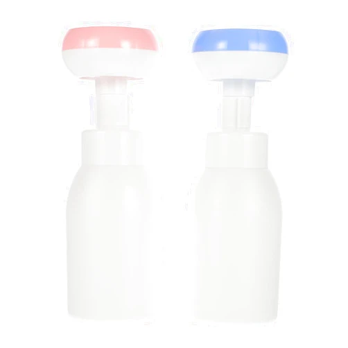 Ciieeo 2pcs Flower Foam Bottle Cosmetics Bottle Refillable Bottle Empty Bottle Foaming Bottle Bubble Maker Travel Bottle Makeup Pump Bottle Dispenser Bottle Hand Bottle Foaming Maker