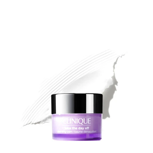 Clinique Take The Day Off Cleansing Balm Makeup Remover | Dissolves Face + Eye Makeup and Sunscreen | For All Skin Types
