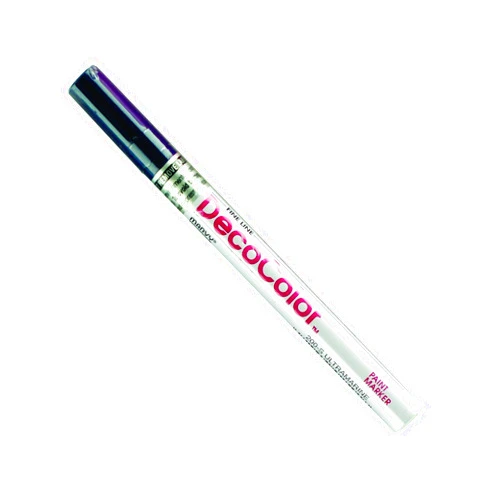 Uchida 200-C-50 Marvy Deco Color Fine Point Paint Marker, Ultramarine
