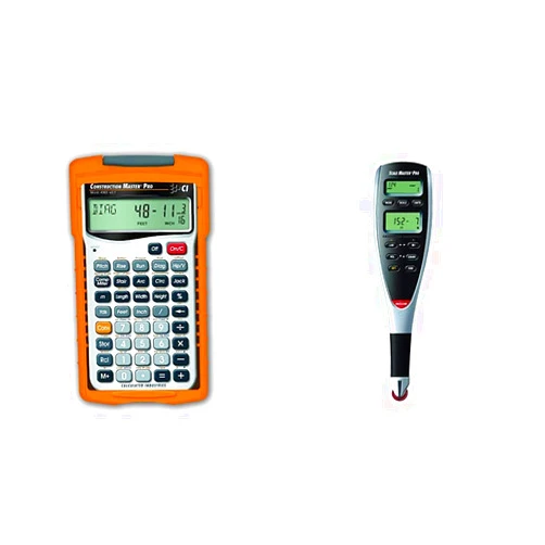 Calculated Industries 4065 Construction Master ProCalculator & 6025 Scale Master Pro Digital Plan Measure Take-Off Tool | 72 Built-in US Imperial, Metric Scales | 6 Custom Scales