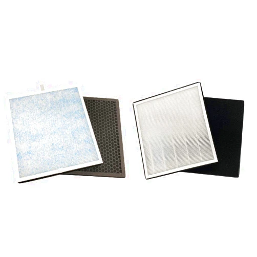 Nispira True HEPA Replacement Filter Set Compatible with Renpho Air Purifier RP-AP001/ RP-AP001S/ RP-AP002, 1 Pack
