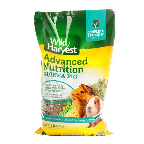 Wild Harvest Advanced Nutrition Diet for Guinea Pigs 8-pound, Multicolor