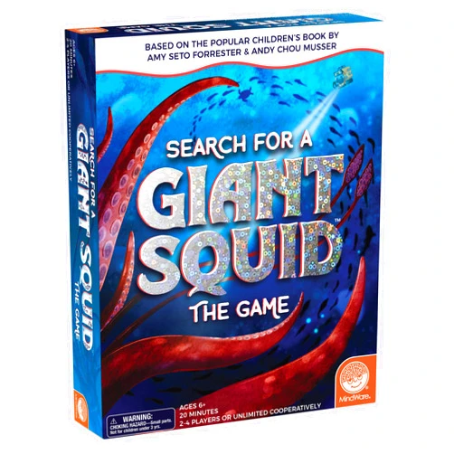 MindWare Search for a Giant Squid: The Game - Based On The Popular Book for 2 to 4 Players