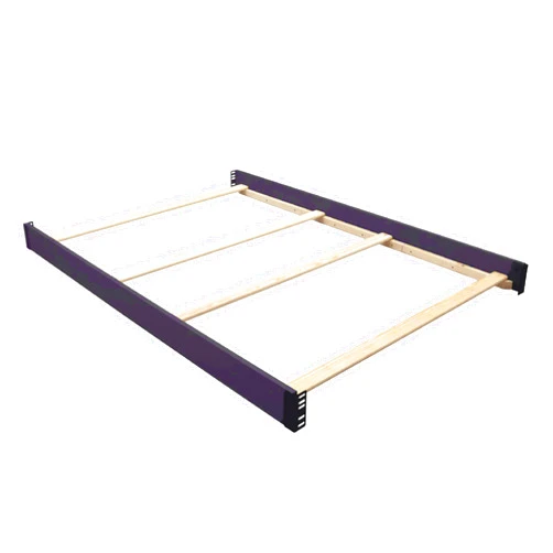 CC KITS Full-Size Conversion Kit Bed Rails for Viv + Rae Convertible Cribs - Solid Wood Rail - Toddler and Adult Bed Rail for Full-Size - Essential Nursery & Baby Furniture (Graphite Blue, Option 1)