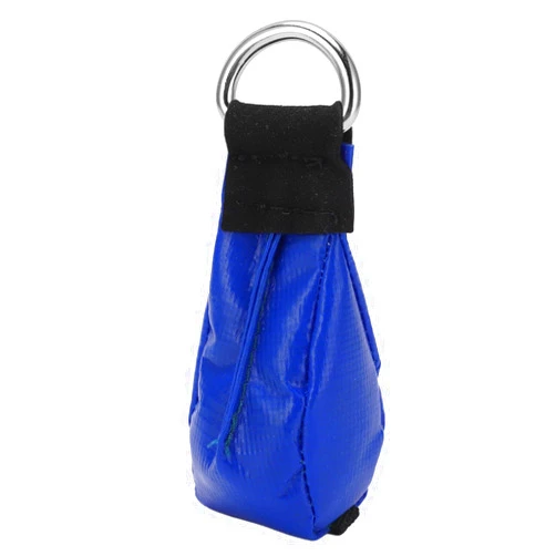 Ottjakin [NEW TITLE] for outdoor Gear: Climbing Throw Weight Bag with Nylon Throwing Rope - Tree Climbing Essential - Durable Sandbag for Tree Climbing (Blue)