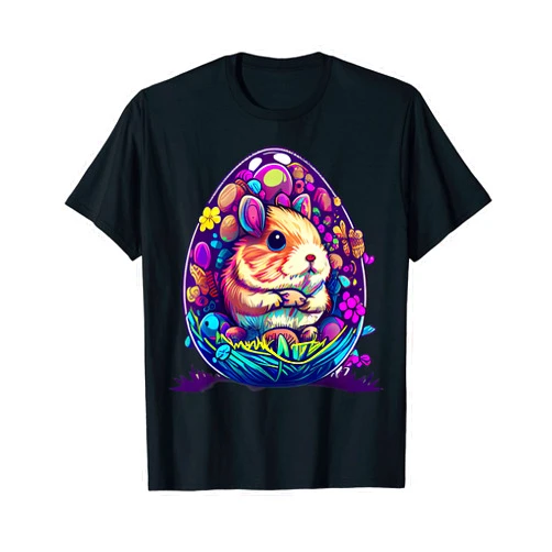 The Beautiful Easter Animal Art Shop Hoppy Easter hamster charming animal for women T-Shirt