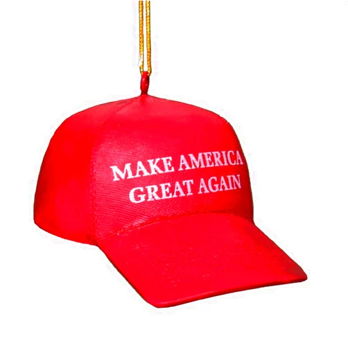 Kurt S. Adler Kurt Adler 3.625-Inch Make America Hat Ornament