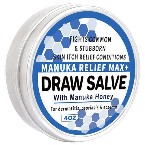 KOKOMAANE Pure Natural Organic Manuka Honey Cream Ointment, for Rosacea, Armpits, Heat Rash, Jock Itch, Itchy Hand Foot, Tinea Versicolor, Ease Itching, Soothe Dry Skin, Cracked Skin