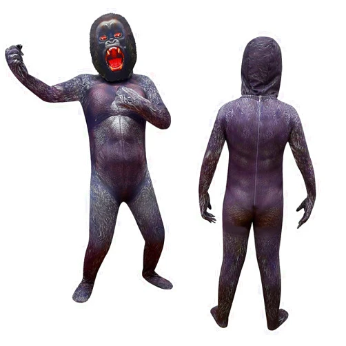 Szytypyl Boys King of the Monsters Costume Kids 3D Printing Full Body Suit for Halloween Cosplay