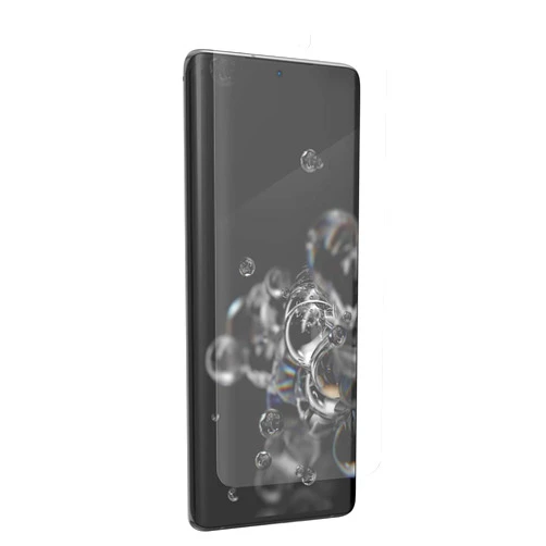 ZAGG InvisibleShield Ultra VisionGuard+ - Protect your eyes and your phone - Made for Samsung Galaxy S20 Ultra - Case Friendly Screen Protection