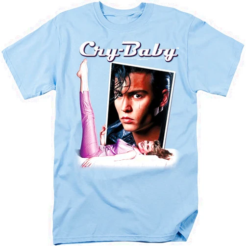 Trevco Men's Cry Baby Drapes & Squares T-Shirt