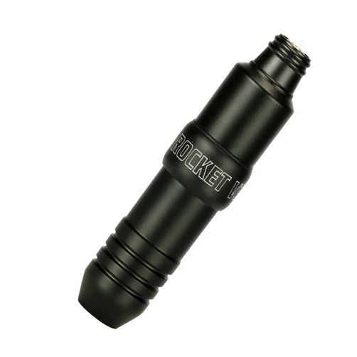 JUN.M Rotary Tattoo Machine Powerful Motor Tattoo Pen with RCA Line for Liner and Shader (black)