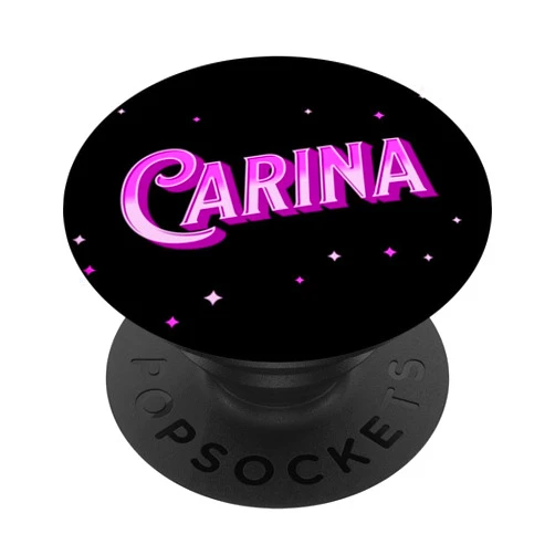 Carina Name Mädchen und Frauen Carina Name Personalised PopSockets Standard PopGrip