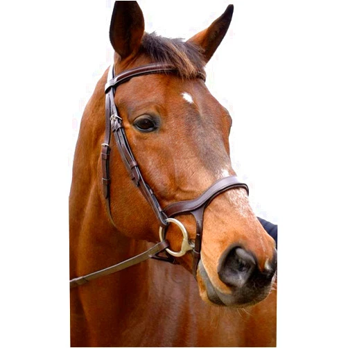 NUNN FINER PRODUCTS NUNN FINER Innovativo English Bridle with Rubber Reins