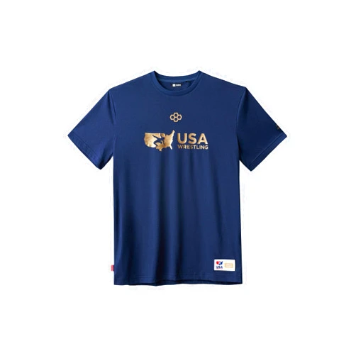 RUDIS USA Wrestling Gold Medal Elite Super Soft T-Shirt
