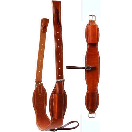 WEMBILS Horse Western Roper Back Cinch Billets Saddle Billets TACK Horse Cinches (Leather)