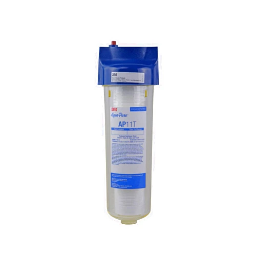 Aqua-Pure 3M Aqua-Pure AP100 Series Whole House Water Filter Housing AP11T, Standard, 1 High, Transparent Plastic