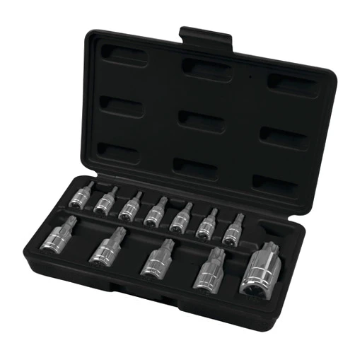 Performance Tool W38804 12pc Star Plus Bit Socket Set